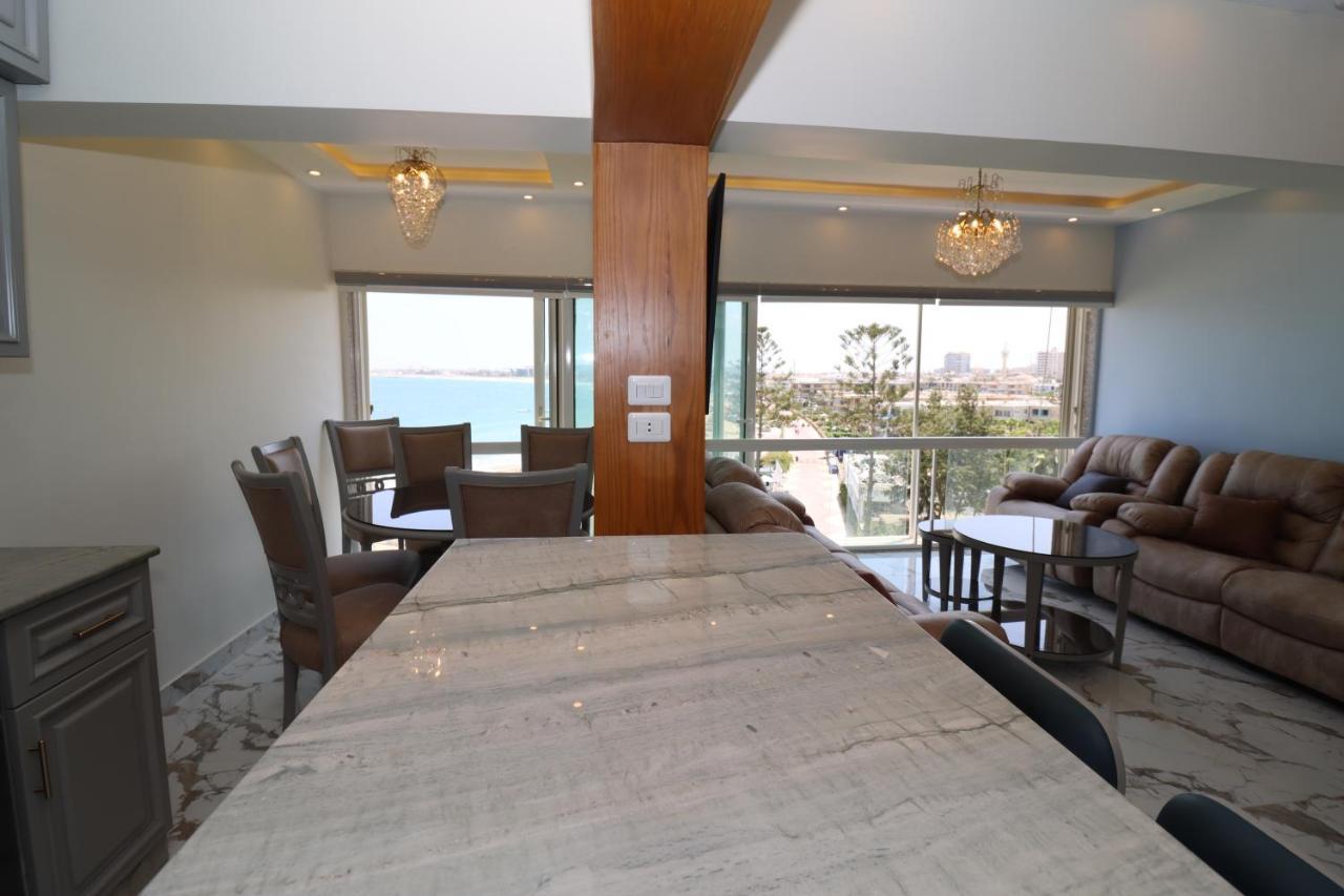 Beach Luxury Mamoura Private Beach อเล็กซานเดรีย ภายนอก รูปภาพ