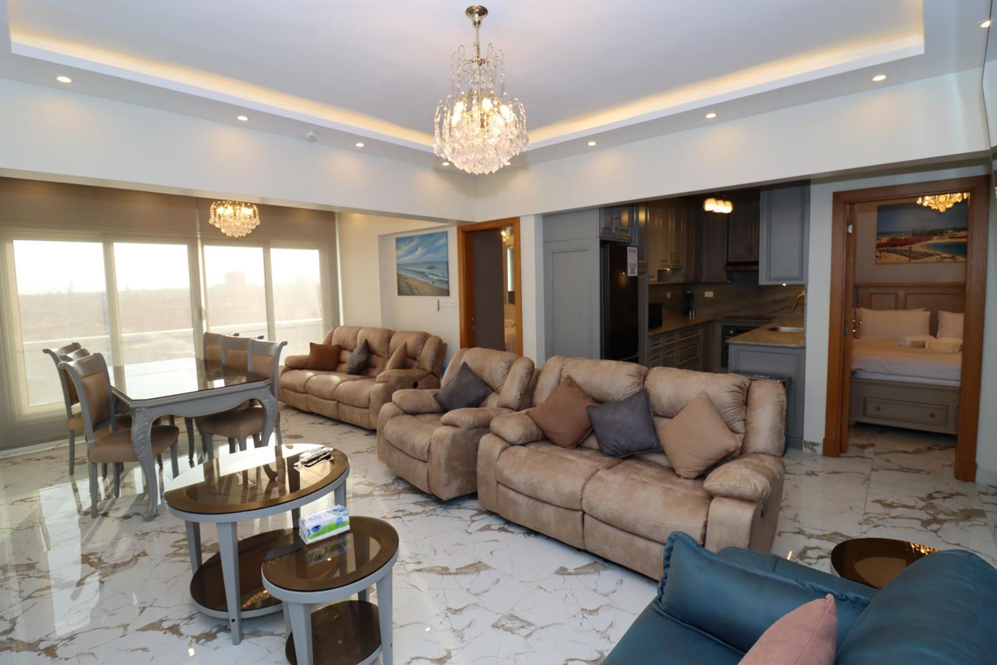 Beach Luxury Mamoura Private Beach อเล็กซานเดรีย ภายนอก รูปภาพ