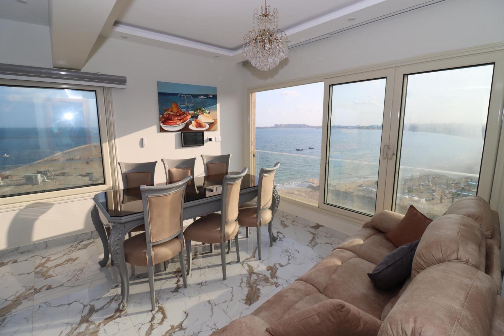 Beach Luxury Mamoura Private Beach อเล็กซานเดรีย ภายนอก รูปภาพ